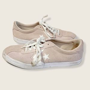 Converse Size 5 Pink Leather Breakpoint OX‎ Lowtop Sneaker